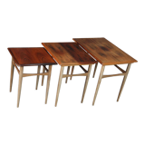 Scandinavian Rosewood nesting tables - Denmark - 1960's