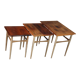 Scandinavian Rosewood nesting tables - Denmark - 1960's