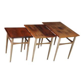 Scandinavian Rosewood nesting tables - Denmark - 1960's