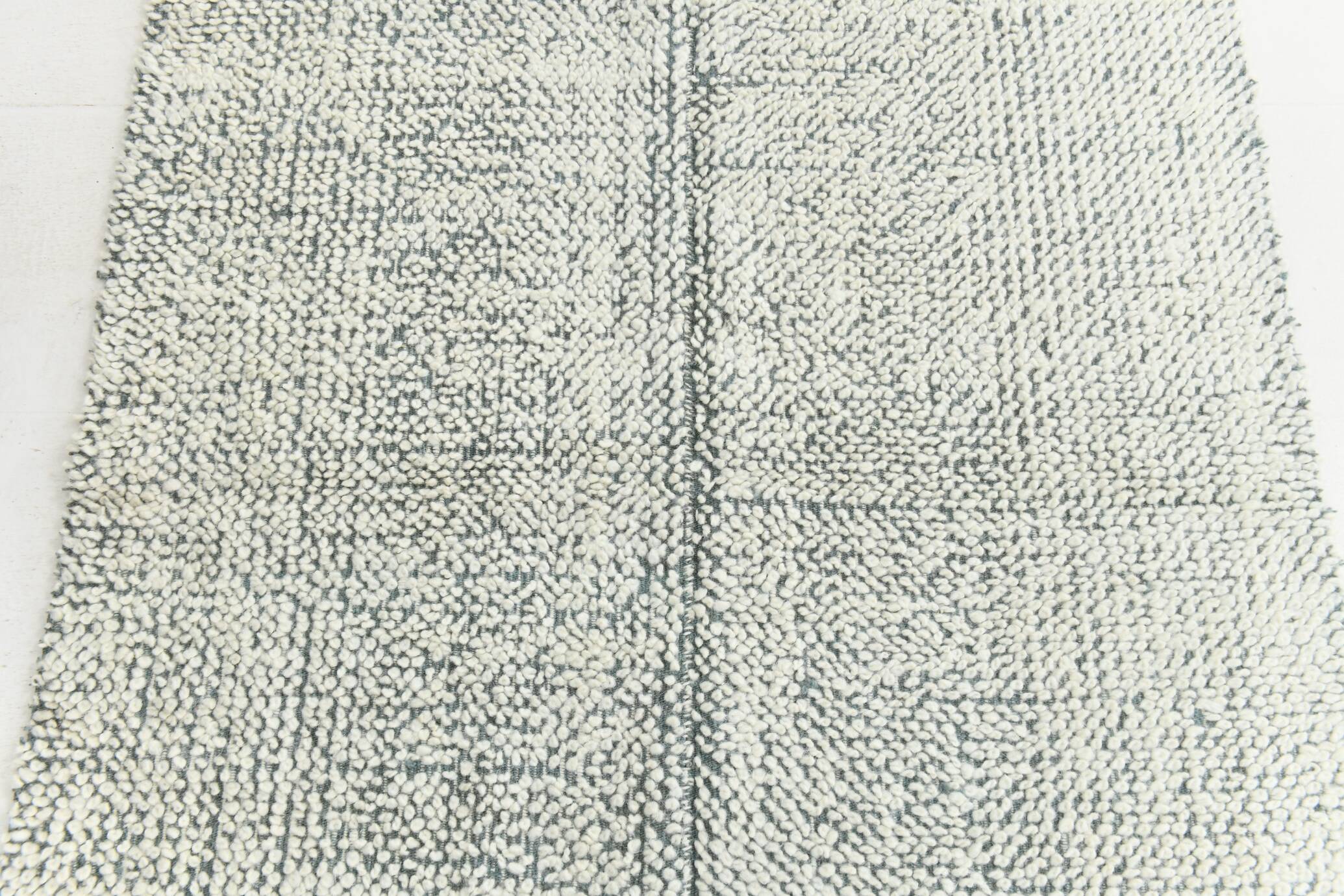 Turkish Gray Beige Contemporary Kilim Rug, 136x204Cm