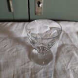 BACCARAT 1 crystal liqueur glass model TALLEYRAND - pad under the foot