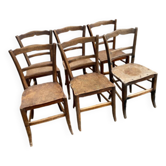 Set de 6 chaises bistrot