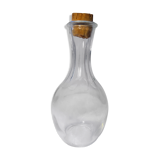 Moulded glass carafe