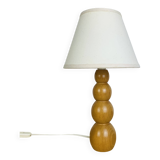 Vintage wooden abacus lamp