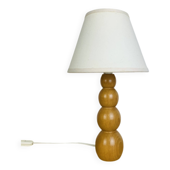 Vintage wooden abacus lamp
