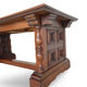 La table à manger extensible de haute qualité de style Renaissance italienne,
