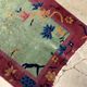 Antique chinese carpet art deco handmade 79cm x 134cm 1920s