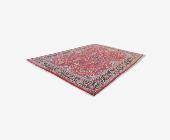 Tapis antique sultanabad all-over design couleurs naturelles - 360x254cm