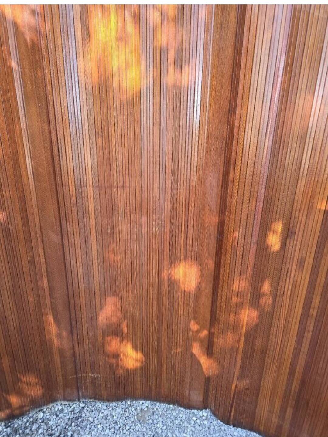 American screen in Beaumann style, large model, in oak.