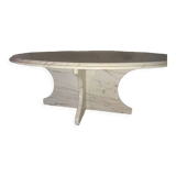 Carrara marble coffee table