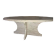 Carrara marble coffee table