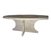 Carrara marble coffee table