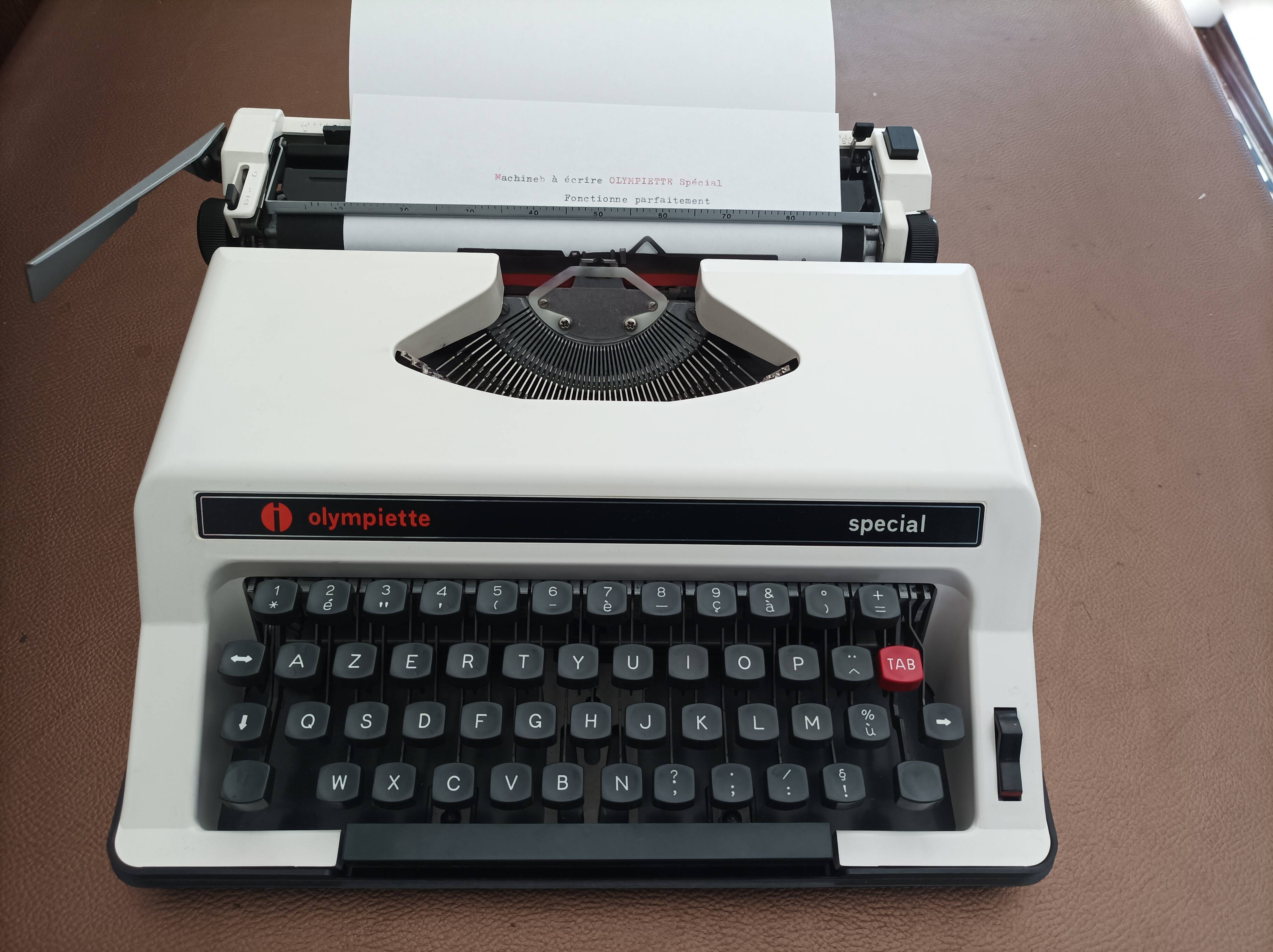 OLYMPIETTE Special typewriter from Olympia