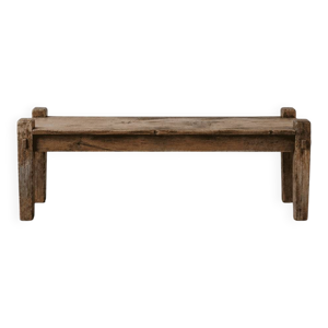 Banc indien en bois recyclé