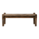 Indian bench made of recycled wood