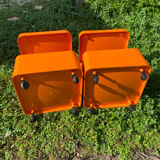 Pair of vintage bedside tables