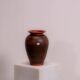 Vase design floral Eiwa vers 1970
