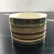 Signed striped flowerpot