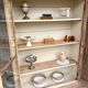 Wooden display cabinet
