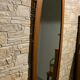 Campo & Graffi - teak vintage wall mirror - 60s mid century modern wood mirror made in italy