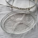 Glass compartment dish