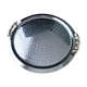 Stainless steel service tray 34 cm