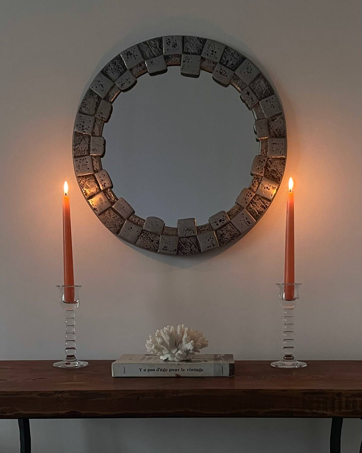 Pair of candlesticks Wiesenthalhütte, 1970