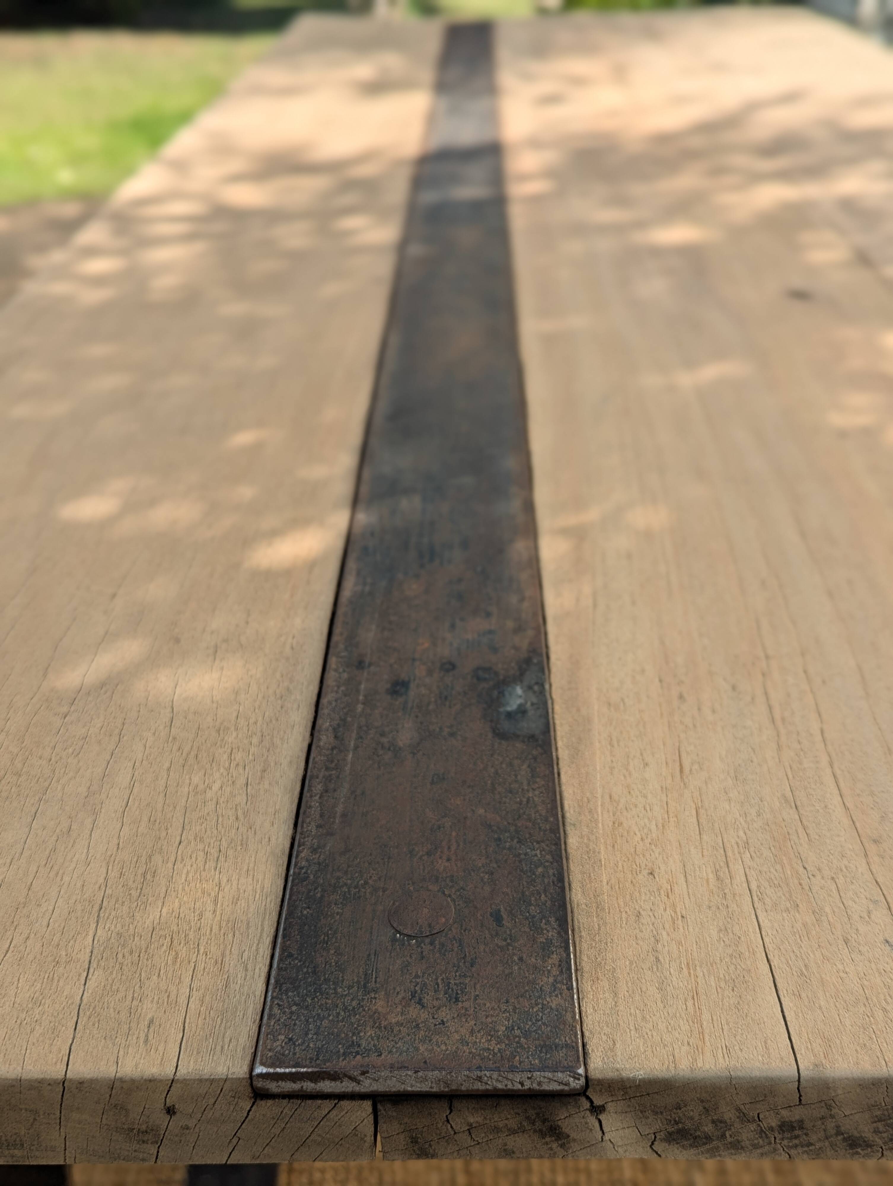 Table set, stools and benches