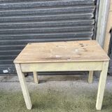 Vintage 1900 pine table – Kitchen or Office. Beautiful patina