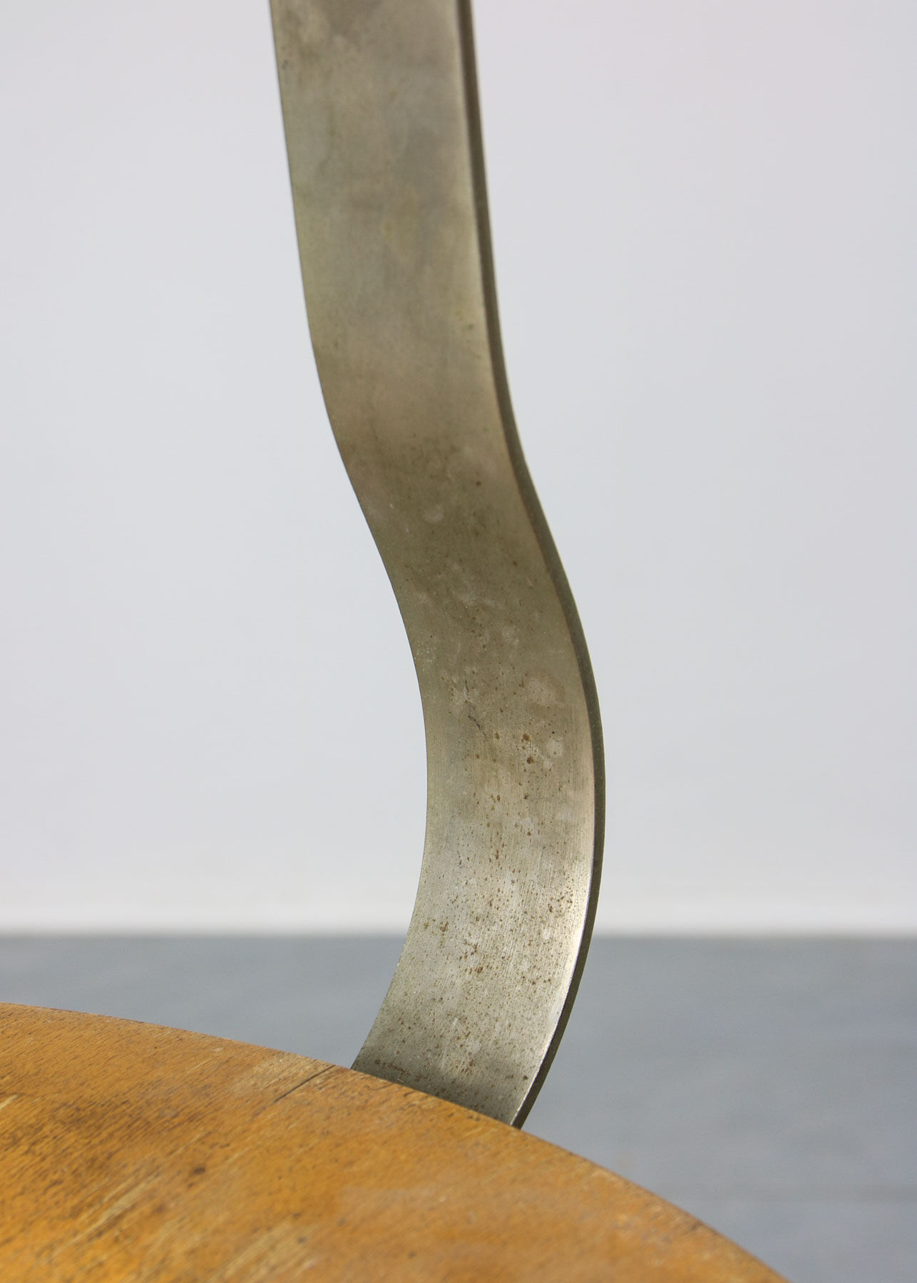 Vintage industial swivel chair 1950s