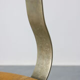 Vintage industial swivel chair 1950s