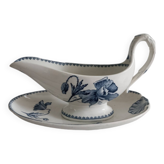 Sarreguemines sauce boat