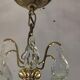 Crystal and bronze chandelier 12 arms of light