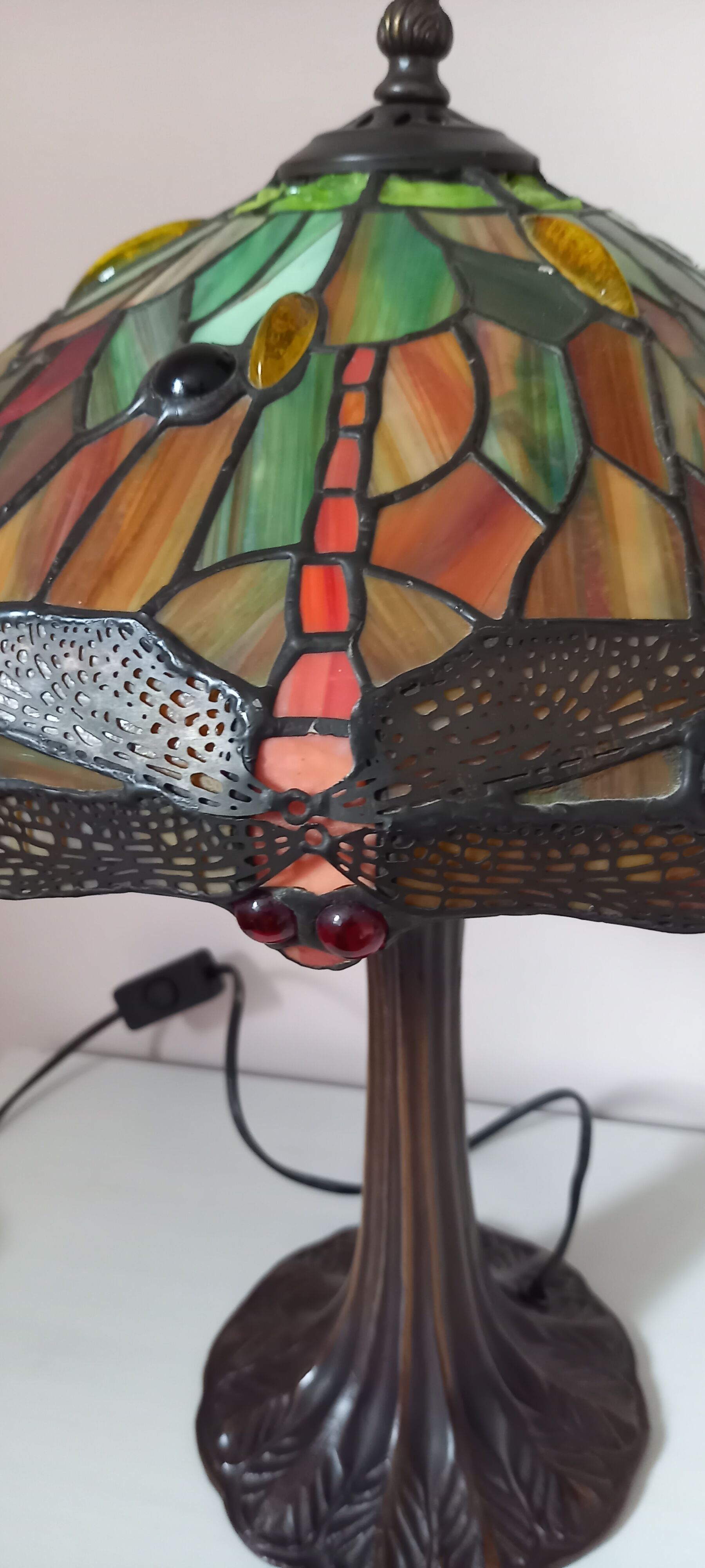 Tiffany style lamp