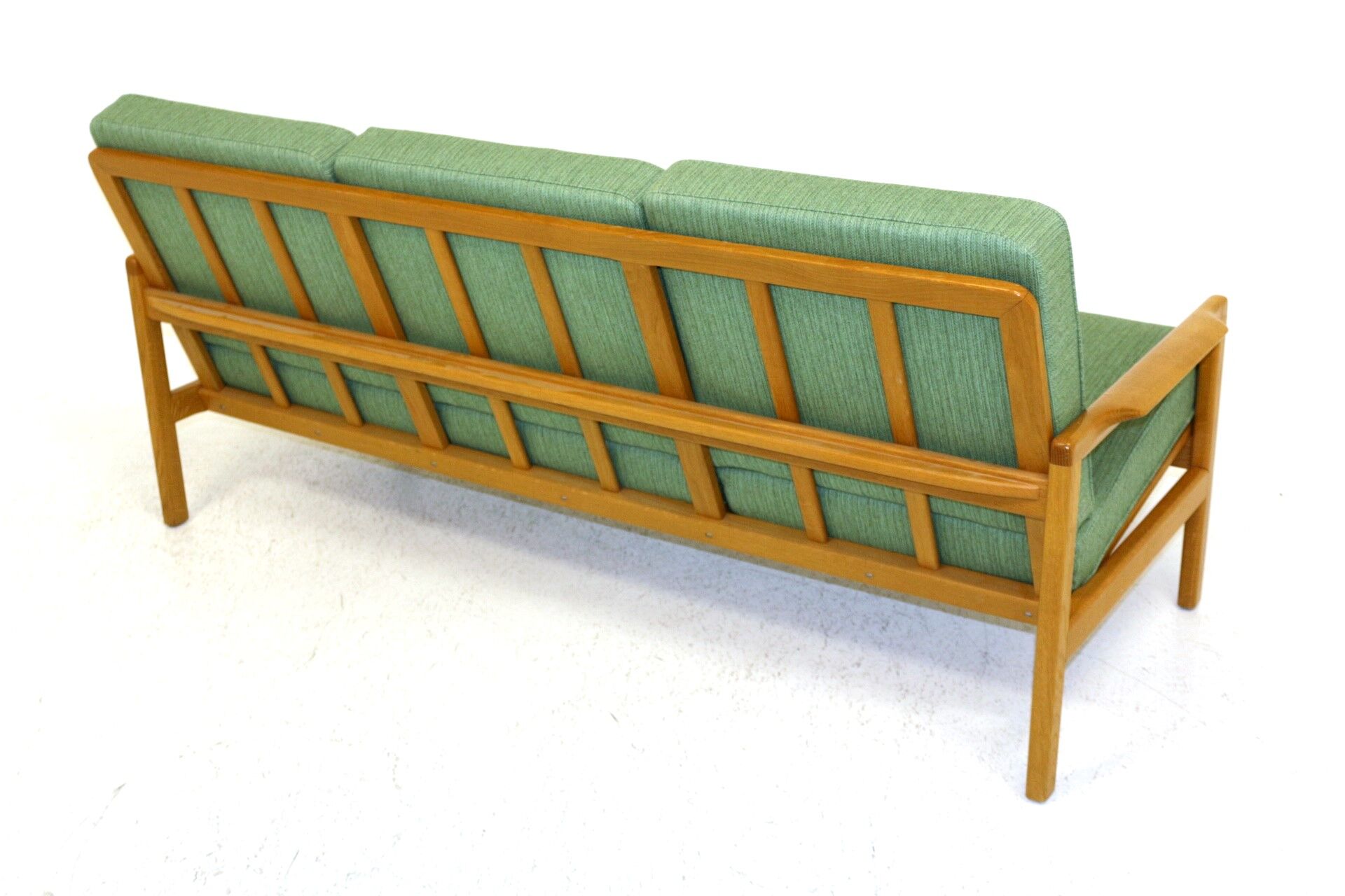 3-seater oak sofa, Sweden, 1960