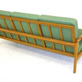 3-seater oak sofa, Sweden, 1960