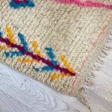 Handmade Moroccan Berber carpet 241x143 CM