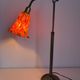 Vintage 1900 Clichy glass paste lamp, brass workshop desk - 60 cm