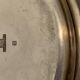 Christofle bottle underside in art deco silver metal