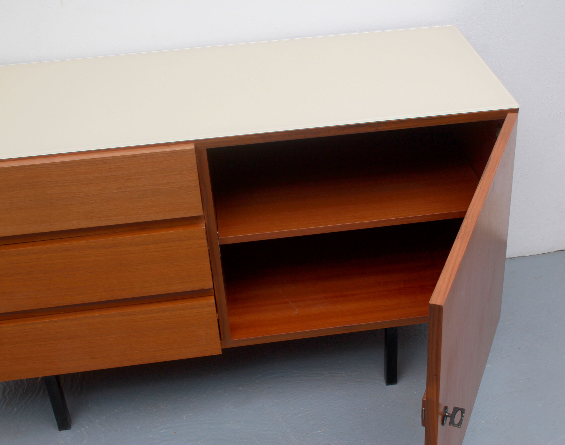 1960s sideboard in teak, 120cm