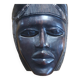 African ceremonial mask in handmade ebony wood