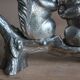 Silver-plated squirrel salt and pepper shakers