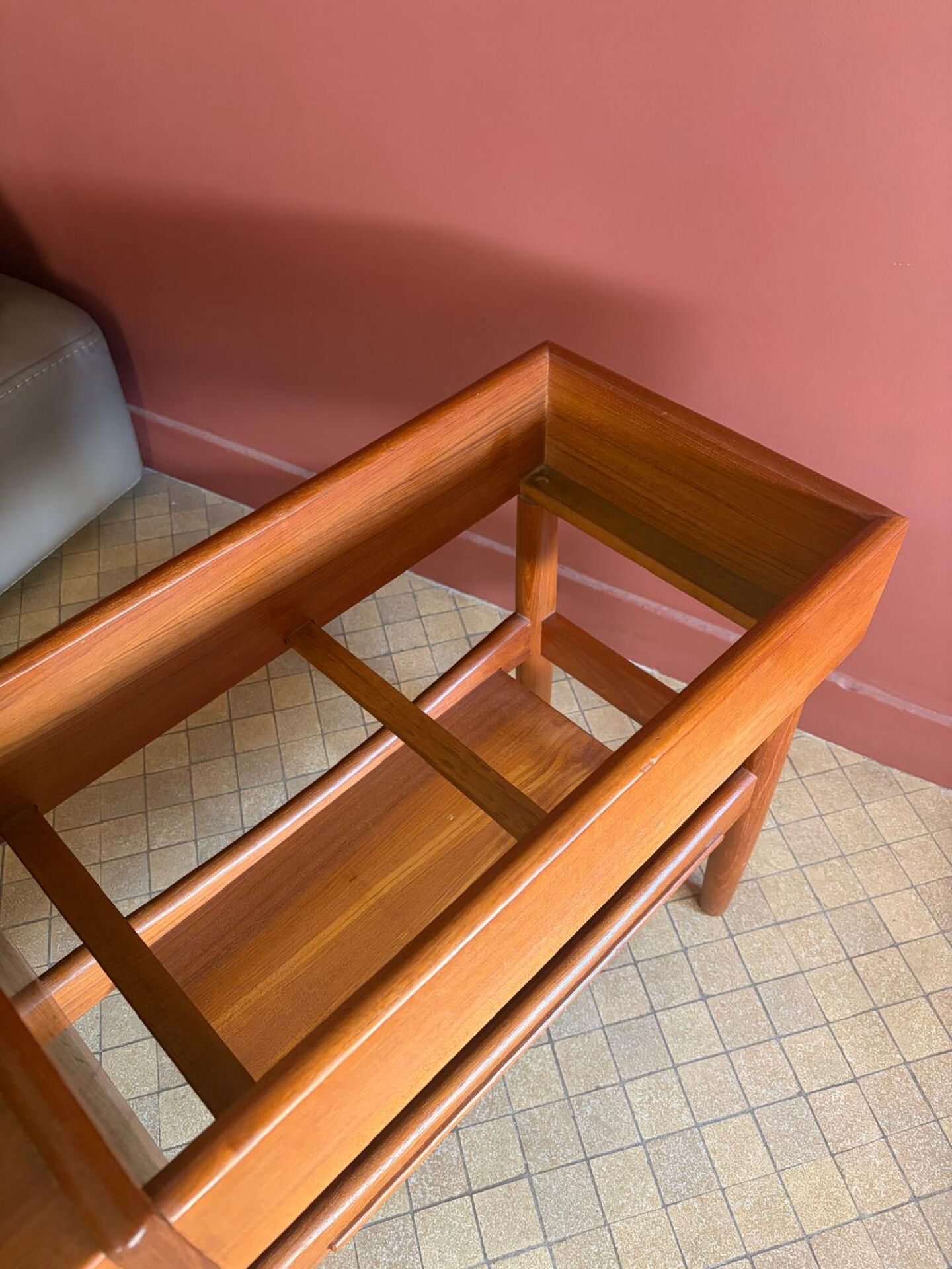 Teak console by Arne Wahl Iversen