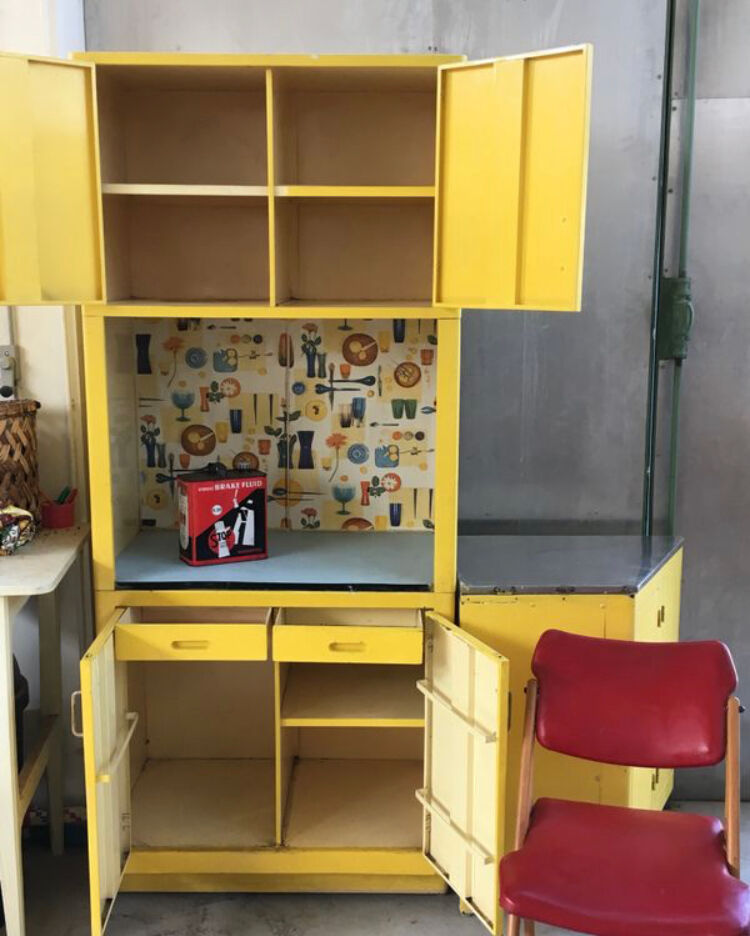 60s kitchen furniture all metal