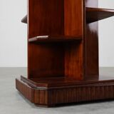 French Art Deco Side Table in Wood, circa 1920