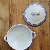 Vintage tureen Sarreguemines and Digoin, Capri