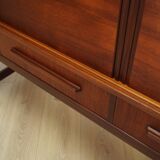 Buffet haut en teck, design danois, années 1960, fabricant : PMJ Viby J
