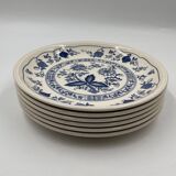Set of 6 Biltons dinner plates