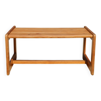 1960s pine coffee table