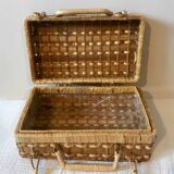 Small wicker case